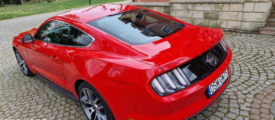 Ford Mustang cena 199000 przebieg: 5900, rok produkcji 2017 z Świebodzice małe 121
